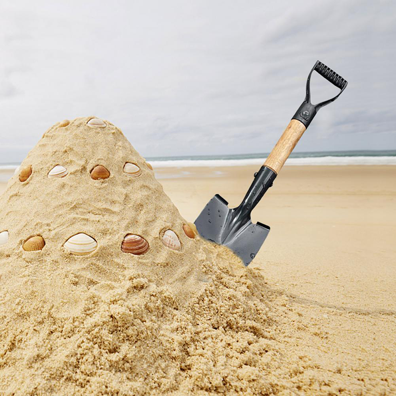 Детская лопата из марганцевой стали, снежные кваи, приморские пляжи, копка песка на открытом воздухе, садовые растения в горшках, инструменты для игры в песок