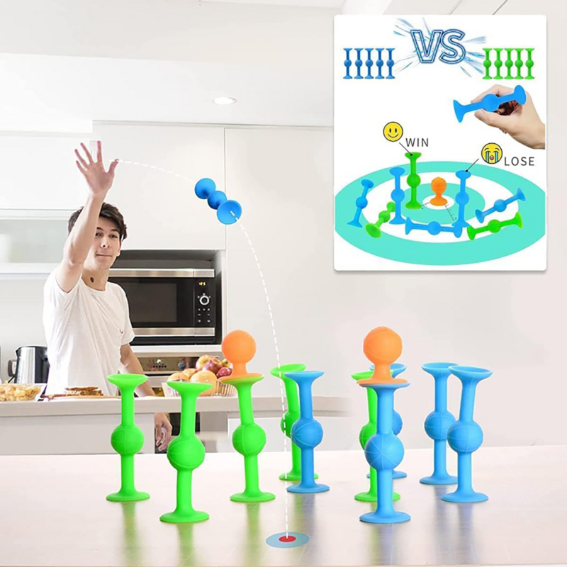Suction cup dart toy suction music sticky music combination strong suction decompression toy