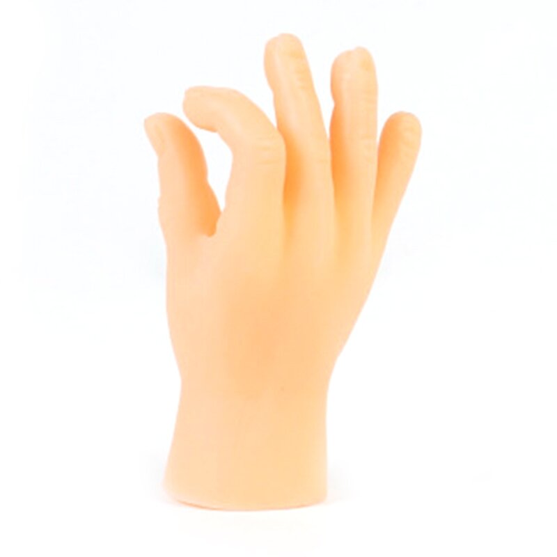 Novidade Funny Fingers Hands Feet Foot Model, Brinquedos complicados, Fantoches em torno da mão pequena, Presente de Halloween