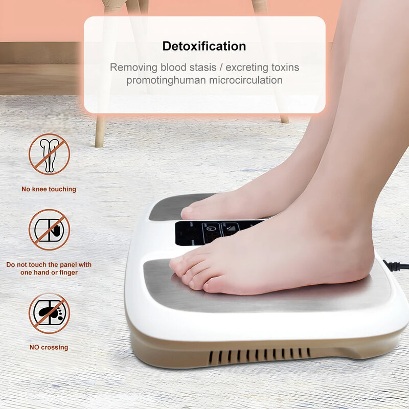 Home Health Care Terahertz Biological Resonance Wave Energy Foot Heating Massage Physical Acupuncture Feet Massager