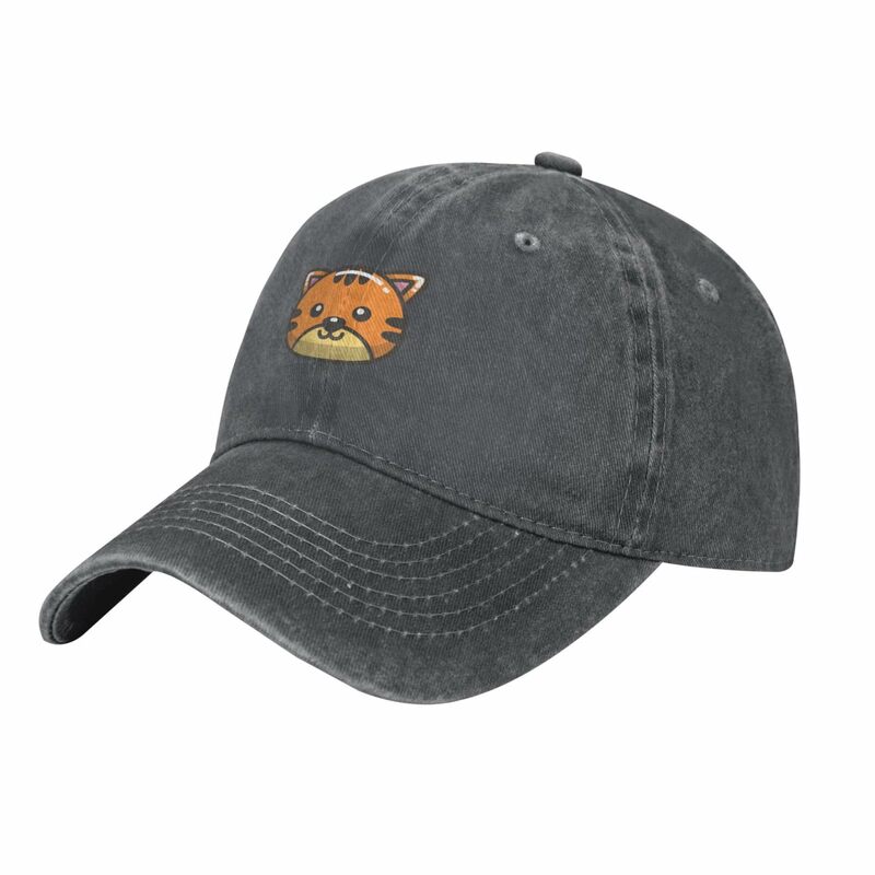 Topi bisbol harimau lucu untuk pria wanita topi Trucker Vintage topi Golf topi ayah Heather dalam