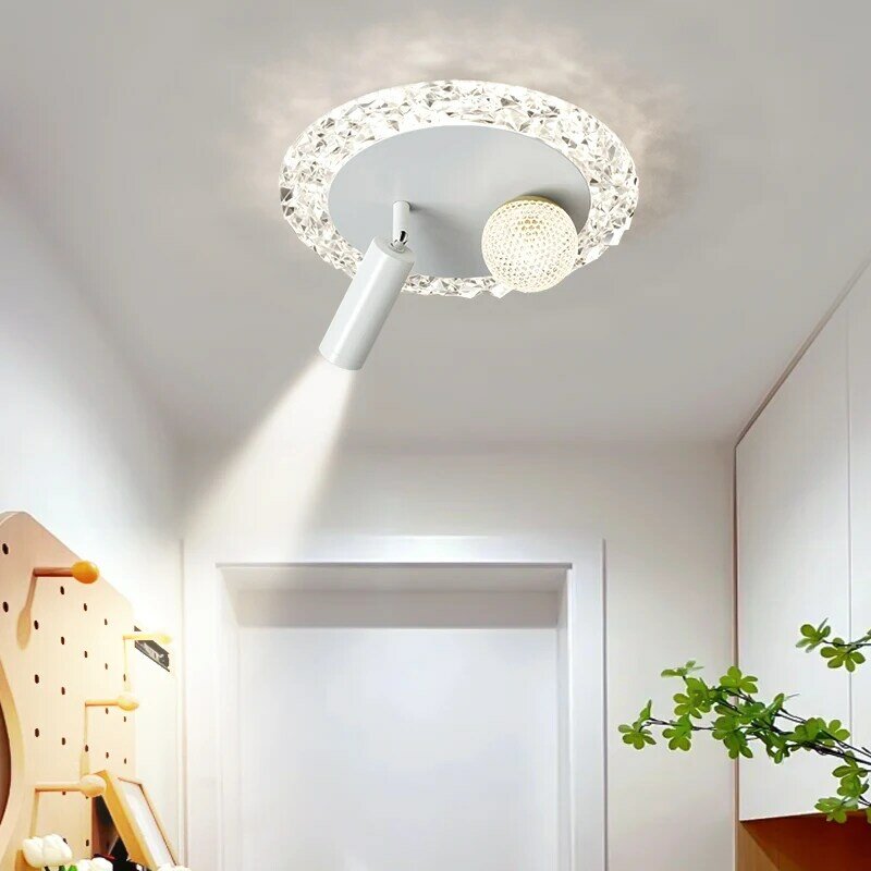Plafonnier LED au Design Moderne, Luminaire Décoratif de Plafond, Idéal pour un Salon, une Chambre à Coucher, une Salle à Manger, une Cuisine ou un Couloir, Nouveau Modèle