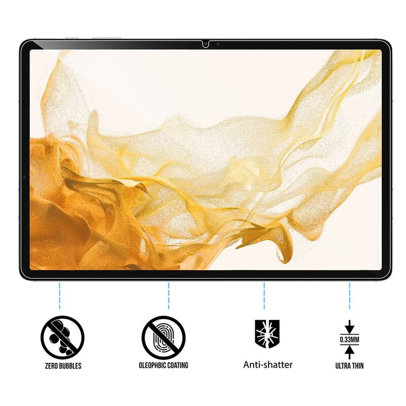 Tempered Glass Screen Protector For Samsung Galaxy Tab S6 lite S5E S7 S8 Tab A7 A8 A 8.0 9.7 10.1 10.4 10.5 11 2021 2020 2022