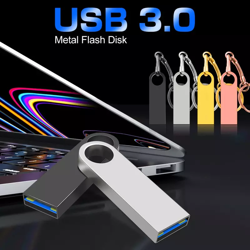 Unidad Flash Usb 3,0 de Metal, Pendrive portátil de alta velocidad, SSD de 2TB, 1TB, 512G, envío gratis
