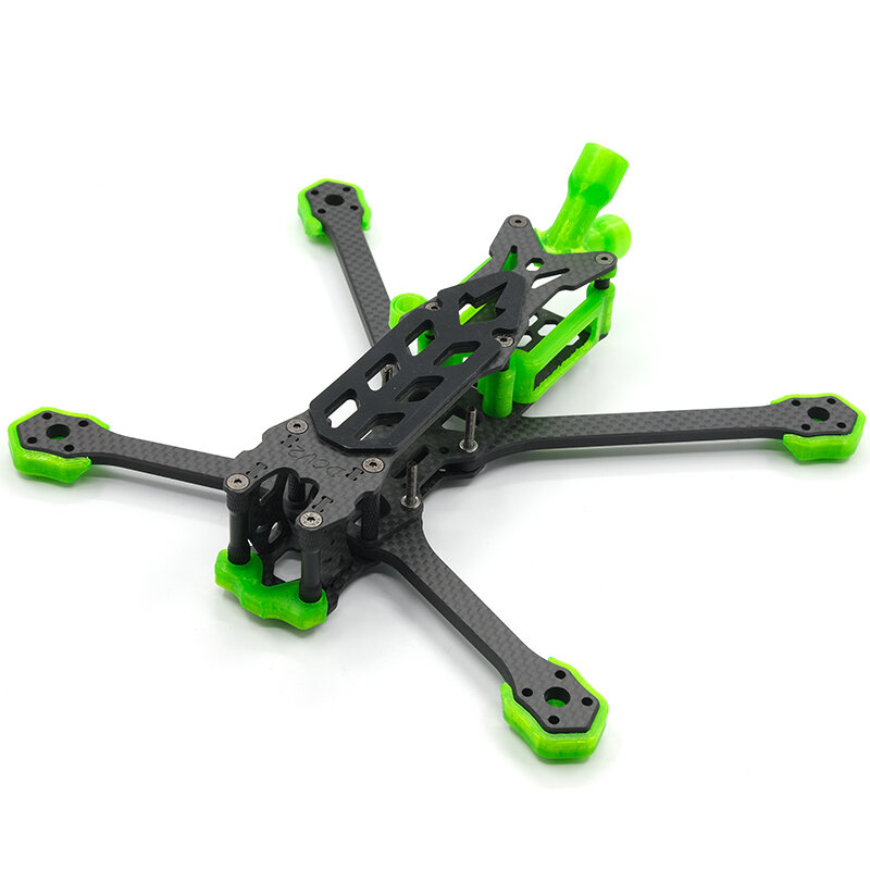 HD II Frame V2 HD Digital Charting Carbon Fiber 5" Flower Flying Traveller Fry-resistant Model Airplane Accessories Toy Parts