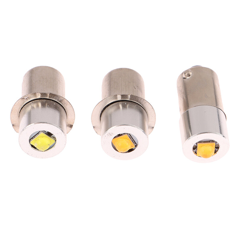 For P13.5S  BA9S Base Work Lamp Torch 3W LED Lights High Bright DC 6-24V 3-12V Replacement Bulbs 300lm Lashlight