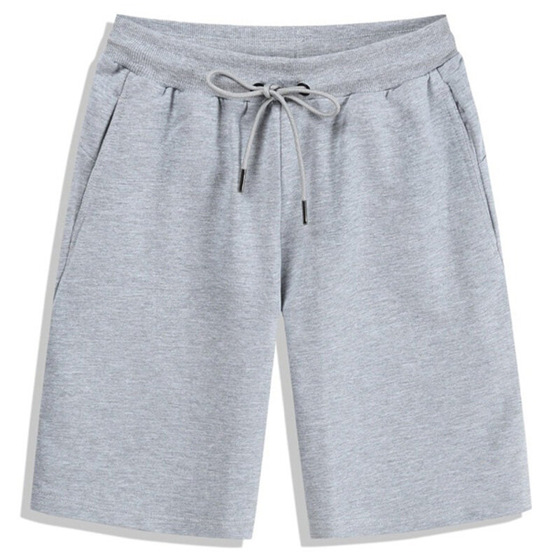 Pantalones cortos de algodón con estampado para hombre, Shorts de Fitness informales de cinco puntos, de alta calidad, a la moda, novedad de verano