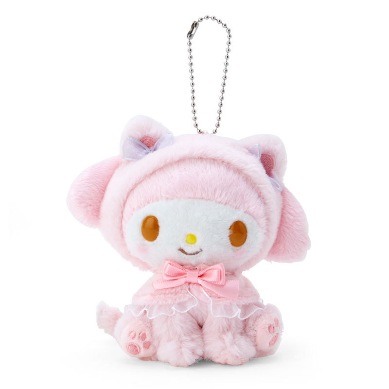 Sanrio Kawali Kuromi Hello Kitty My Melody Cinnamoroll almohada juguetes de peluche llavero muñeca de peluche para niños regalo