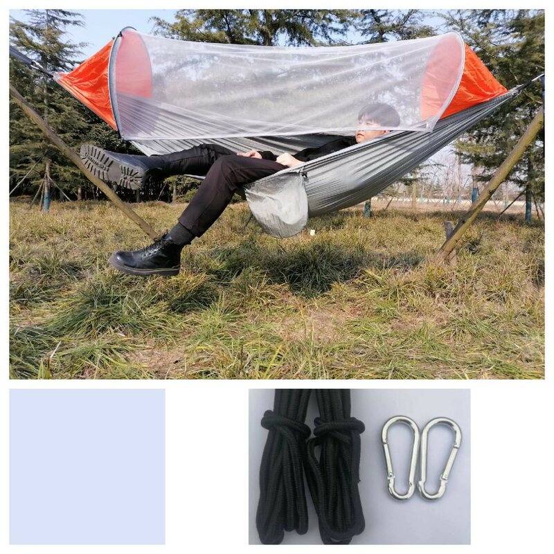 Sunshade Nylon Anti Tear Mosquito Net Hanging Bed Outdoor Camping Outdoor Tourism Camping Portable Travel