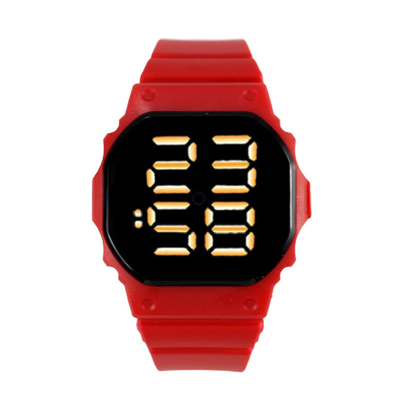 Teen Unisex zegarek na rękę dla dzieci wodoodporne LED zegarki zegarki na rękę dla chłopców dziewczynki dzieci