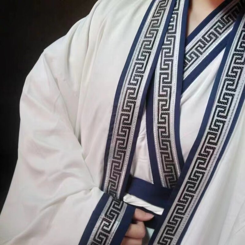 Hanfu Original para hombre y mujer, traje de cuello cruzado, ropa tradicional china, conjunto de vestido clásico para amantes