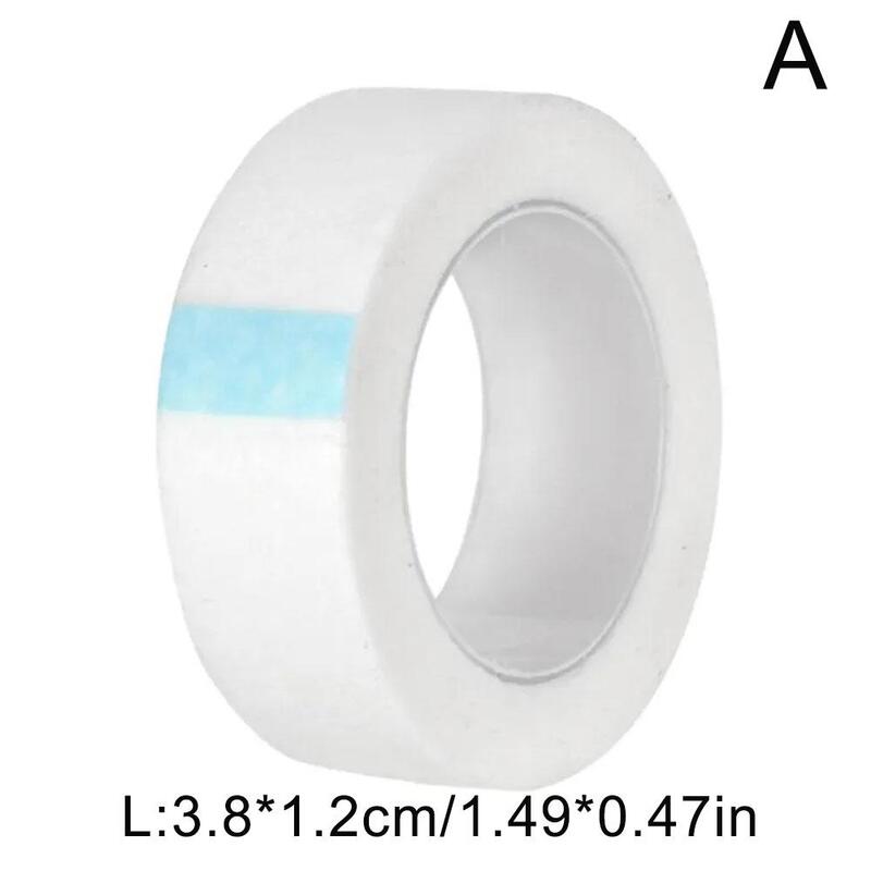 Rollo de tela adhesiva transparente para extensión de pestañas, cinta de microporos transpirable, G6O3