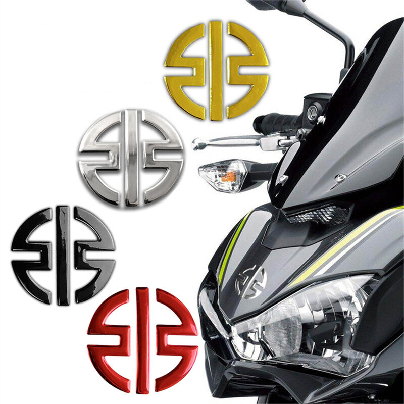 3d-наклейки с логотипом мотоцикла, 4 упаковки, наклейки с эмблемой для Kawasaki NINJA H2R Z125 Z250 Z300 Z400 Z650 Z800 Z1000