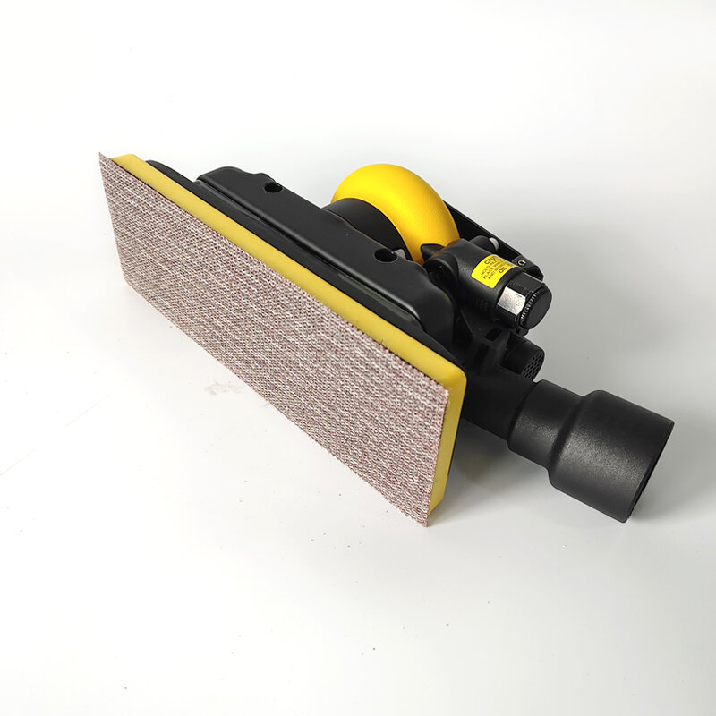 70X198มม.ฟรีตาข่ายบดกระดาษทรายสำหรับ Mirka Sander 80-400 # Flocked Self-Adhesive ยานยนต์ Sanding Block เครื่องมือคู่มือ