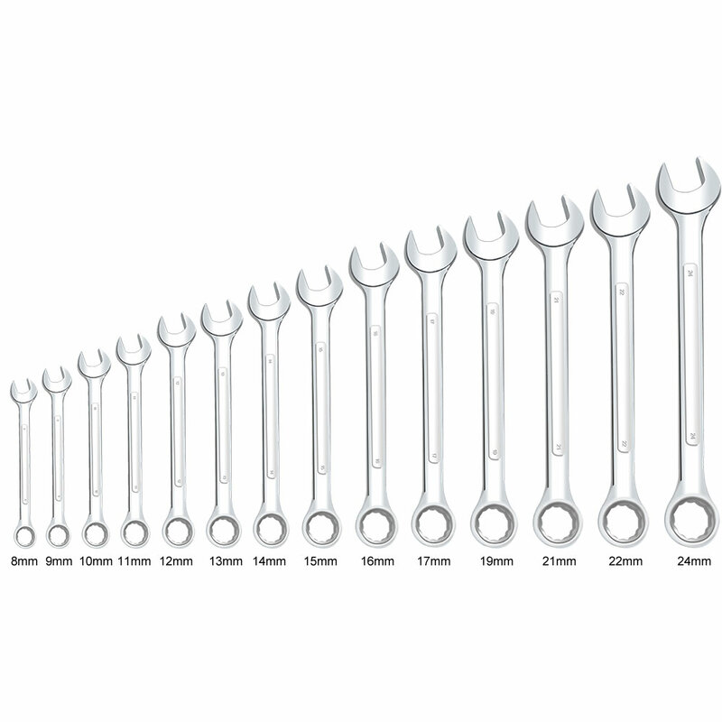 Zestaw kluczy do klucz wielofunkcyjny 72 zębami pierścień zębaty momentowy zestaw kluczy nasadowych zestaw kluczy kombinowanych metryczne narzędzia naprawa samochodów