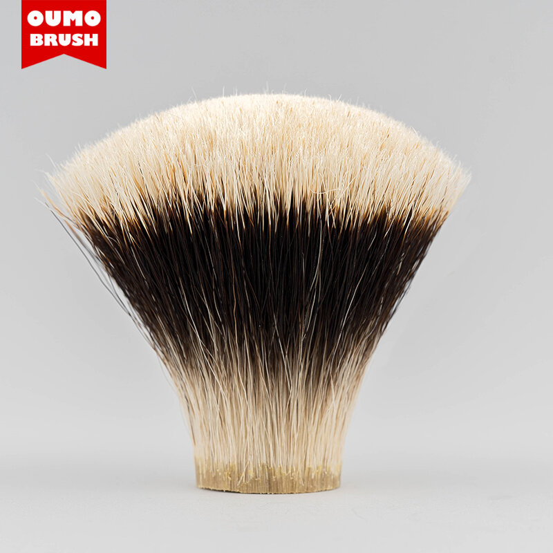 OUMO BRUSH- handtied Lotus Manchuria LM-1 finest two band shaving brush badger knot【4.18】