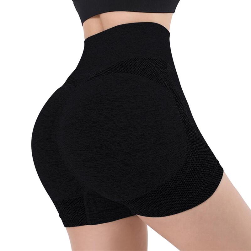 Dame Yoga Shorts hohe Taille Workout Fitness Lift Hintern Fitness Gym Laufhose