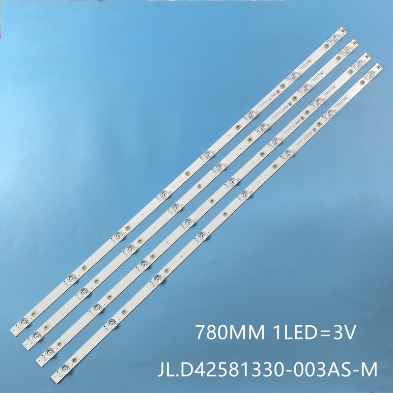 LED backlight strip for 1187920 Hisense 43h6e 43H6080E H43A6120 HZ43H50Y JL.D42581330-003AS-M HISENSE43-4X8-20171011 Th-43fx520c