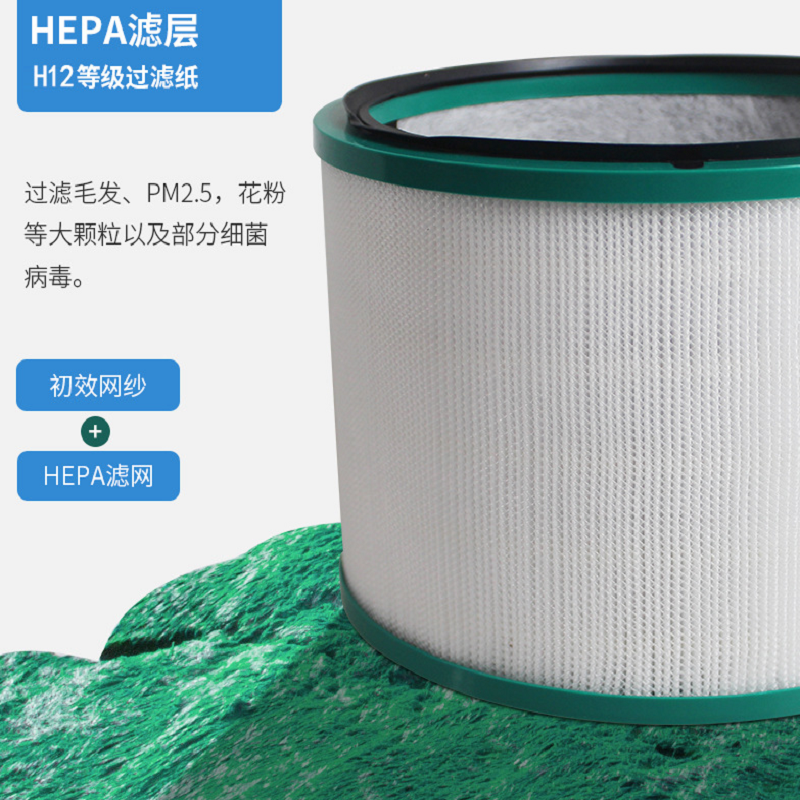 Air Purifier Filter Replacements for Dyson HP01, HP02, DP01 Desk Purifiers Compatible with Dyson Pure Hot Cool