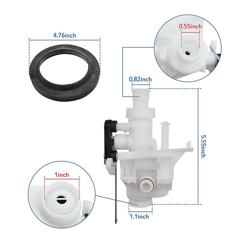 Toilet Water Module Assembly Toilet Water Valve PP Durable Freeze Crack