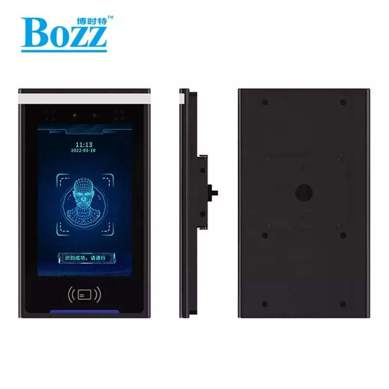 Bozz-Indoor máquina biométrica, rosto tempo controle acesso, reconhecimento facial, sistema Attasound, venda quente