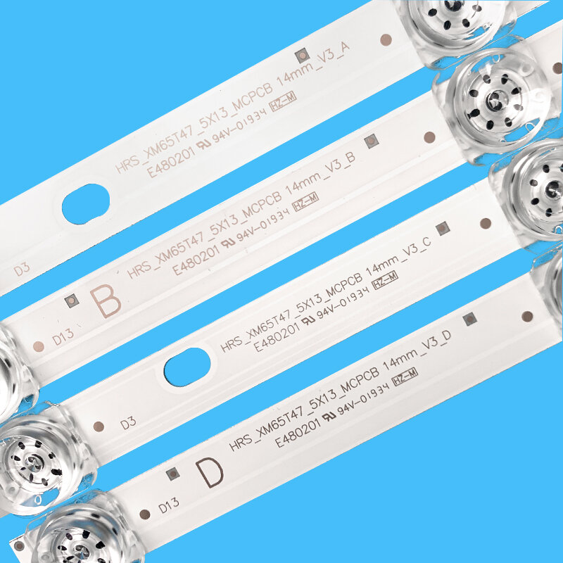 3V 1242mm 10pcs listwa oświetleniowa LED dla MI 65 ''TV L65M5-5A L65M5-5S CRH-BP653030051385F-B/HRS-XM65T47-5X13