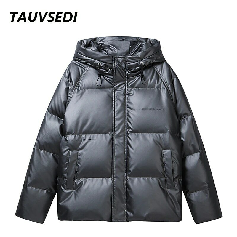 Winter New Brand Warm Hooded Down Jacket Men Lightweight Breathable Waterproof Thick Puffer Classic Casual High Quality Parka