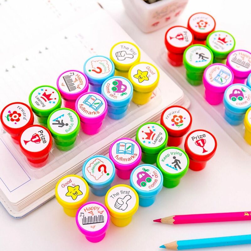 DIY Albums Scrapbooking Very Good Kindergarten Encourage Stamp Reward Kids Teachers Marking Seal Praise Phrase