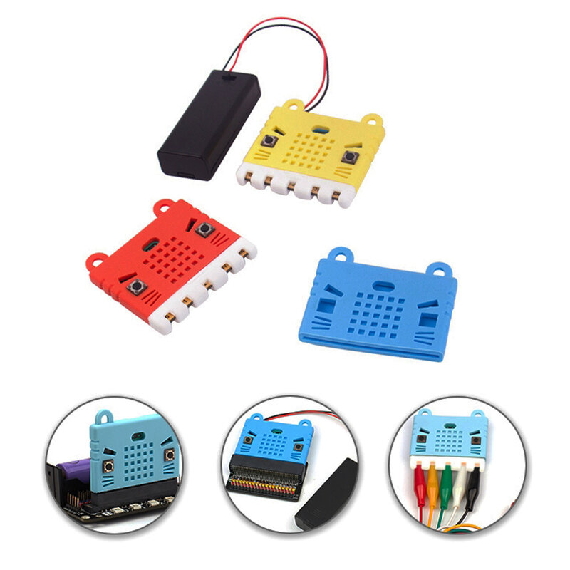 Micro:bit silikonowe etui ochronne ładna pokrywa piękne V1.5 dla Kittenbot BBC Microbit dzieci Programm edukacja nauczanie