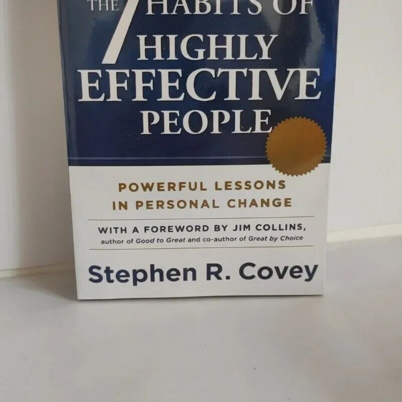 The 7 Habits of Highly Effective People By Stephen R. Covey In English Original Professional Management Reading Book