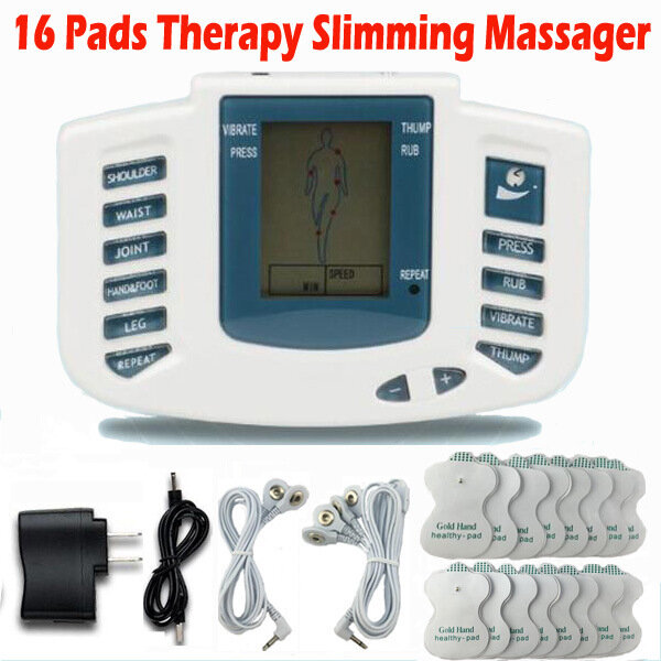 The new JR309 English massager with 8 pairs of patches, hot style, good quality, free shipping