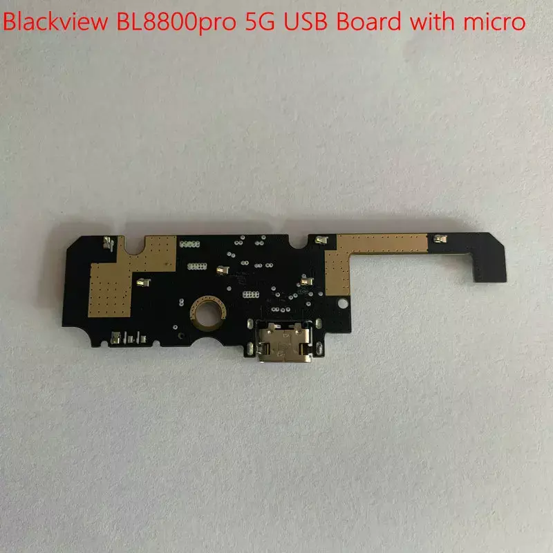 Untuk Blackview BV8800 BL8800 Pro Asli USB Papan Pengisi Daya Mikrofon Sirkuit Dok Konektor Aksesori Ponsel