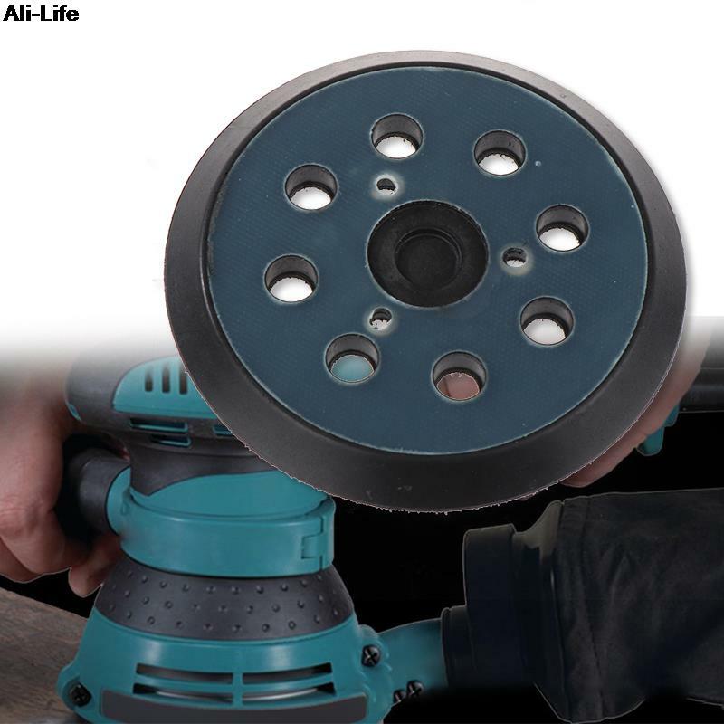 Orbit Sander substituição para Makita, Long Hook Sander Stick Disc, Lixa Machine Chassis, importado, Bo5041, Mt922, 8 Hole Base