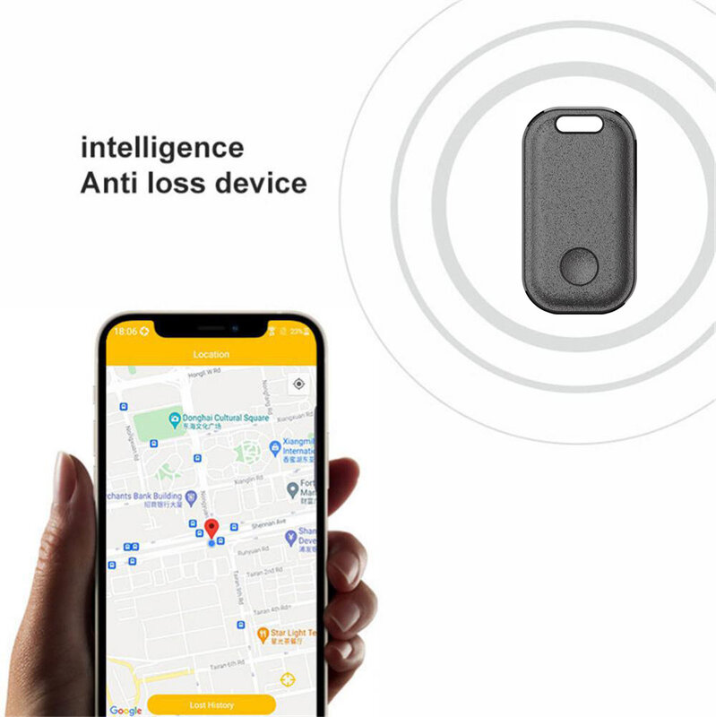 Label pintar antihilang perangkat Alarm Bluetooth kompatibel Mini pelacak GPS pemosisian Global pencari kunci Dompet hewan peliharaan iTag untuk iOS