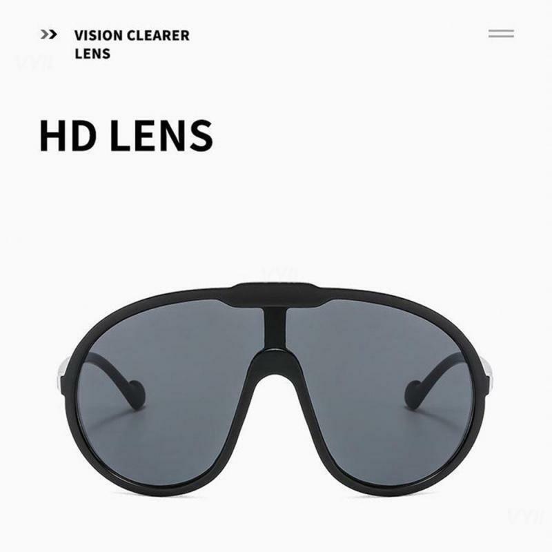 Kacamata berkendara isi 1 ~ 5 buah, kacamata cermin debu tahan lama multiwarna bening dan terang Uv400, kacamata aksesori pakaian menyenangkan