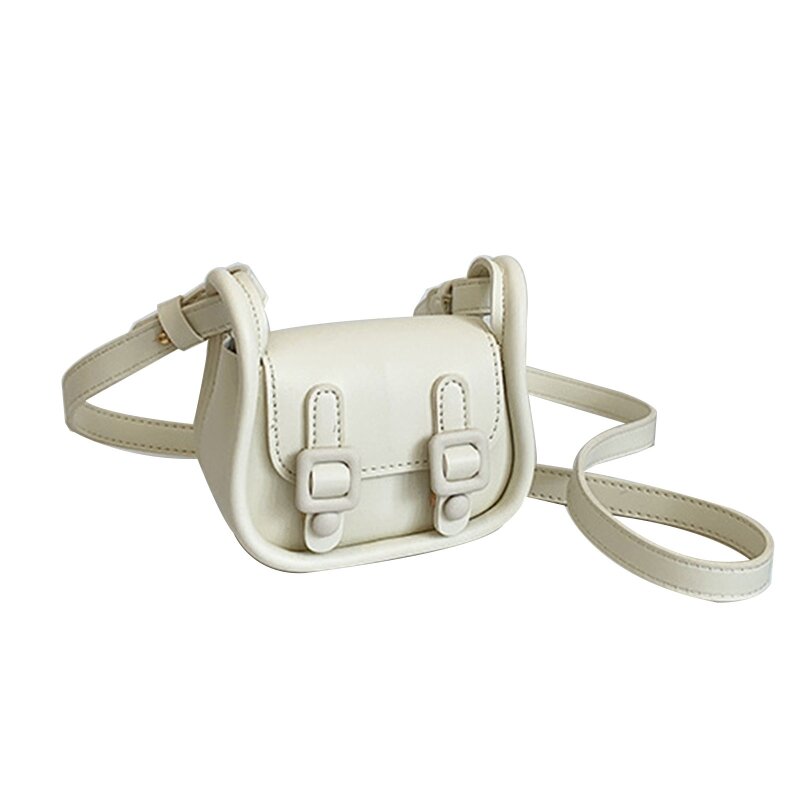 2024 neue Stilvolle Kleine Schulter Taschen für Frauen Mädchen Solide Umhängetaschen PU Leder Handtasche Geldbörse