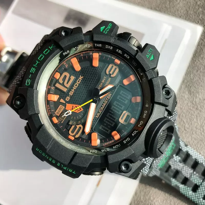 G-SHOCK Top Luxury Watches New GWG-1000 Colorful Series Couple Watch Sports Waterproof  LED Lighting Multi-Function Men's Watch.
