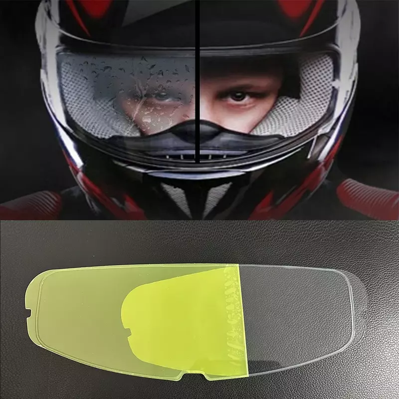 Helm Visor Film Anti kabut untuk Scorpion EXO-R420 exo 1400 karbon, R1 Air & 520 lensa Anti kabut Aksesori helm sepeda motor