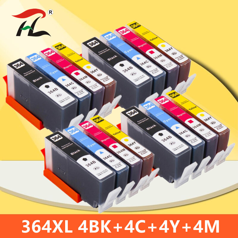 364XL 364 Compatibele Inkt Cartridge Voor HP364 Xl Photosmart 5520 5524 6510 6520 7510 B109 B110 B209 B210 C309 C310 c410 Printer
