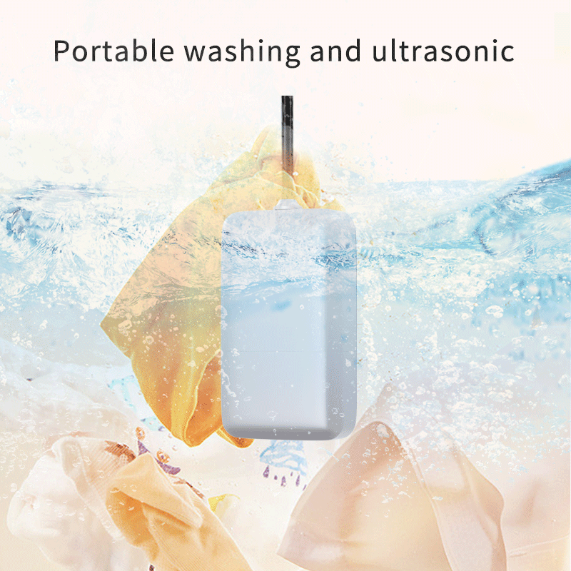 Small ultrasonic washer Portable home wash glasses wash fruit crayfish socks underwear clothes cleaner