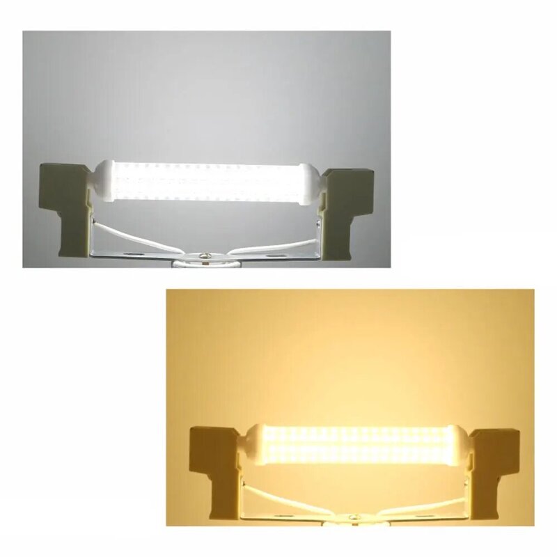 Dimmable LED Luz Halógena, Sem Flicker Spotlight, Lâmpada SMD, Substituir Lâmpada, 1X, 4X, R7s, 220V, 78mm, 118mm, 135mm, 2835