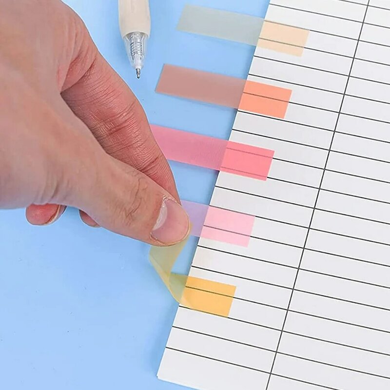 8 Labels of Sticky Index Tabs Page Markers Colored Book Tabs Sticky Notes Page Flags Index Tabs Annotation Tabs