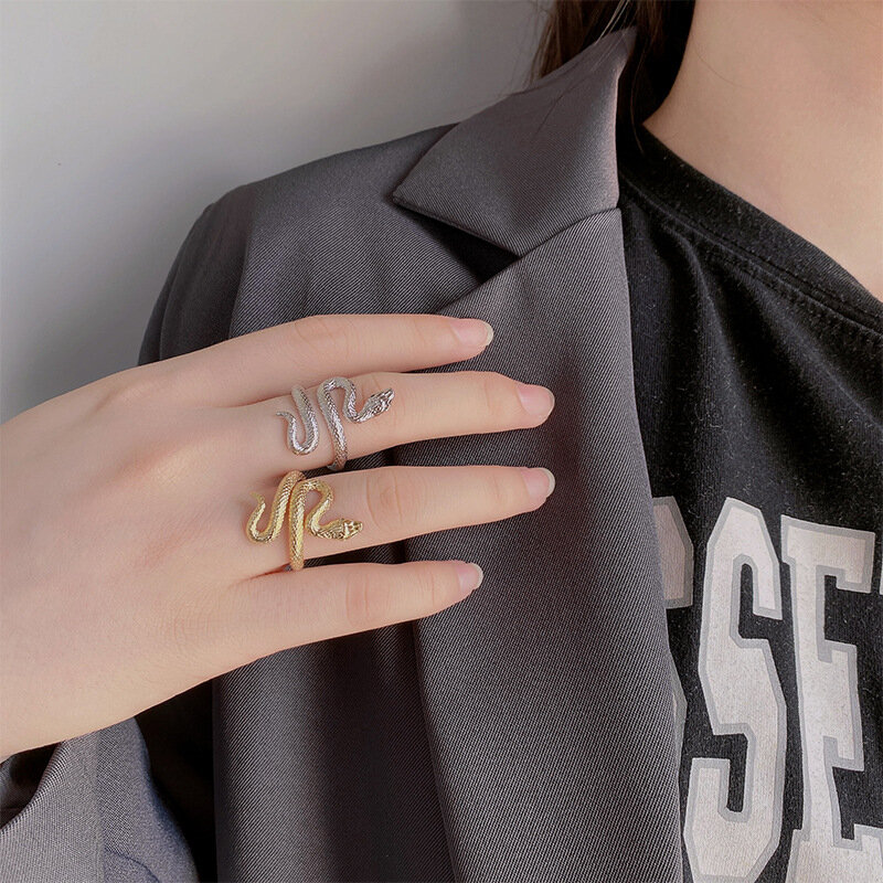 Оригинальное женское Винтажное кольцо из серебра 925 пробы с золотистыми искусственными камнями для свадебной помолвки
