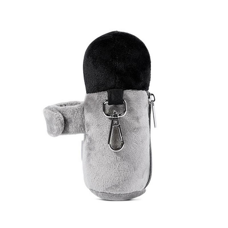 Golf Accessory Bag Pouch Penguin-Shaped Zippered Valuables Bag Cute Mini Golf Tee Pouch Bag Portable Golf Bag Organizer Durable