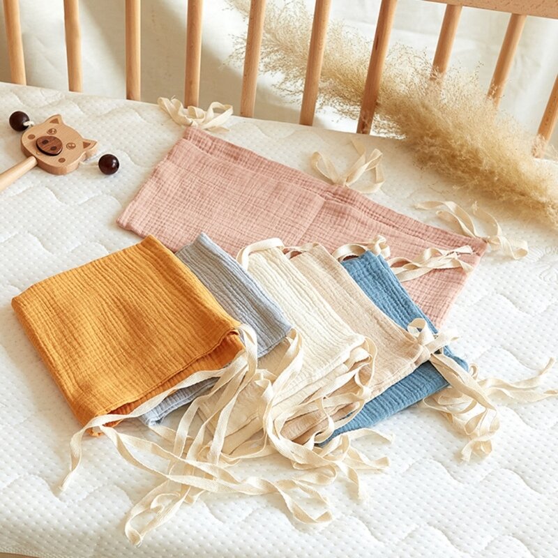 Baby Bedside Storage Bag Baby Crib Organizer Hanging Bag for Baby Multi-Purpose Newborn Bed Hanging Diaper Toy towel Storage bag
