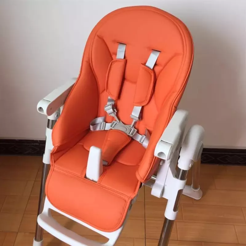 Cuscino per seggiolone fodera in pelle PU compatibile Prima Pappa Siesta Zero 3 aag Baoneo Dinner Chair Seat Case accessori per bambini