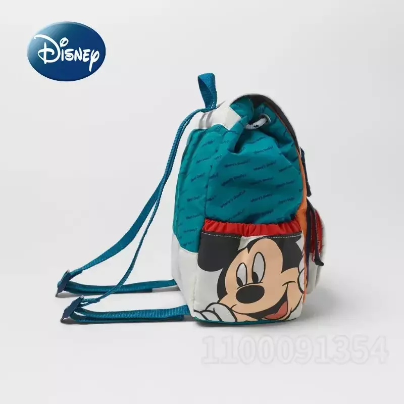 Оригинальный новый детский школьный портфель Disney милый детский рюкзак с мультяшным рисунком роскошный брендовый модный рюкзак на шнурке для мальчиков
