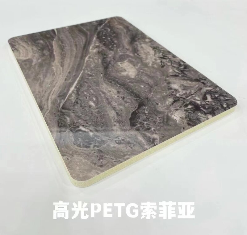 10 Pcs WPC Marble Wall Panel 1220*2440*8MM Private Customized Interior House Decoration Usage Designer Love Material