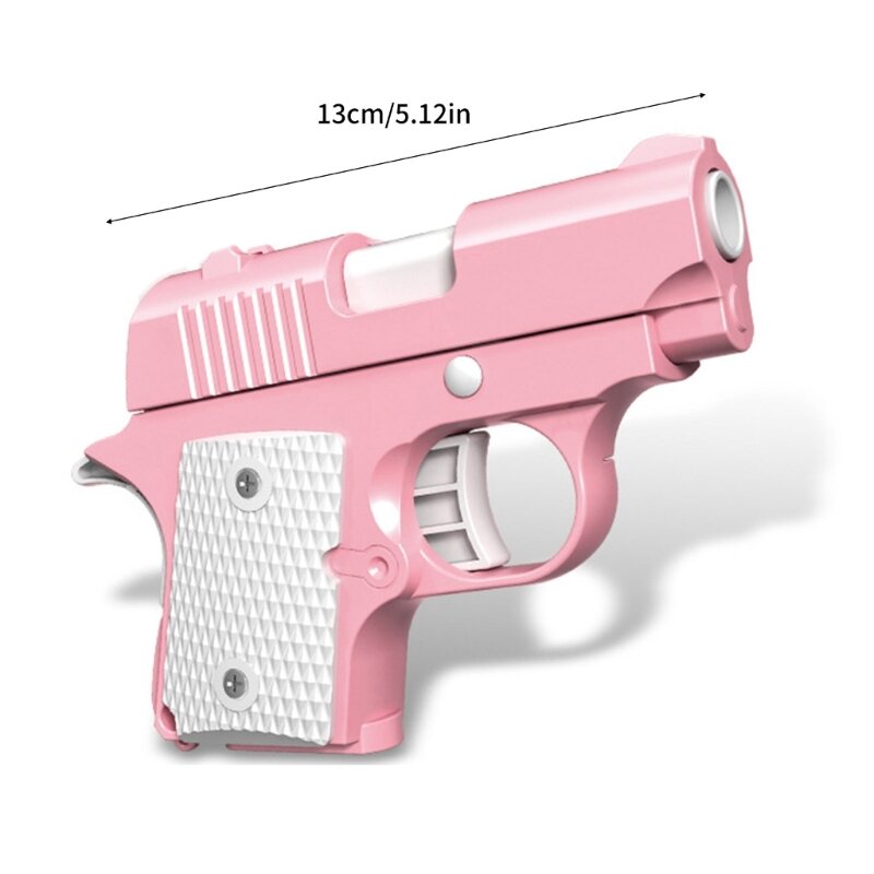 Pistola mano con carga vacía 3D, juguete con impresión 3d zanahoria, alivia presión, impresión 3D, carga vacía, pequeño