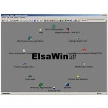 كتالوج قطع الغيار الإلكترونية للمركبات ، ELSAWIN 6.0 مع E T K 8.5 البرمجيات ، A-udi ل V-W 25GB HDD ، ما يصل إلى 2024, 2023 Hot